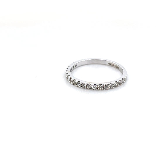 18k White Gold Diamond Ring 1.72g