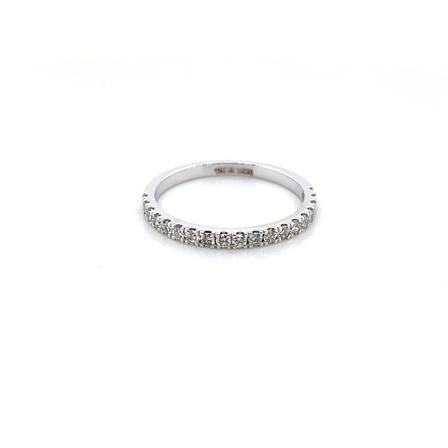 18k White Gold Diamond Ring 1.72g