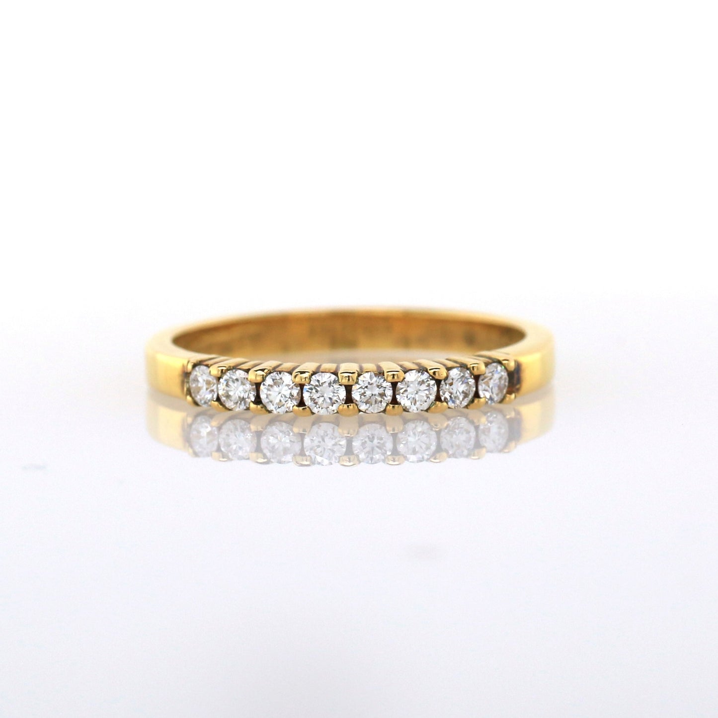 Classic Yellow Gold Diamond Engagement Ring - 2.52g