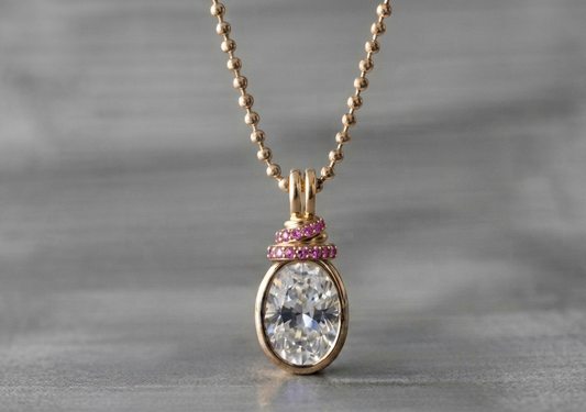 The Alchemy of Craft: Behind the Scenes of a Bespoke Sapphire Pendant
